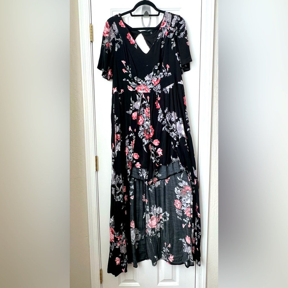 Torrid size 16, vacation romper dress